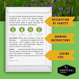 36 variétés de kits d'herbes en fibres végétales pour la culture d'herbes essentielles - Écologiques pour la maison et l'extérieur - Product Image 4