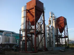 Wood Chips/rice Husk Gasifier/high Efficiency Fluidize-bed Biomass Gasification Power Plant In Thailand