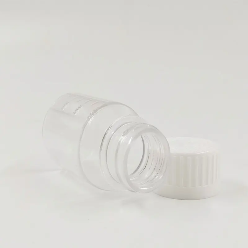 Hoge Kwaliteit Pharma Plastic Fles Medicijn Vloeibare Transparante Vloeibare Fles Ovale Fles