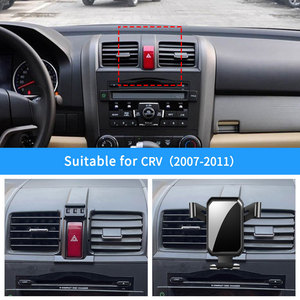 Adecuado para 2007-2011 CRV Gravity ABS aleación de aluminio soporte para teléfono móvil producto para coche - Product Image 2