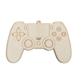 Ornement de Noël en bois découpé <span class=keywords><strong>au</strong></span> laser sur mesure, écologique, style art populaire, pour chaussette de Noël, décorations de Noël XAMS - Product Image 4