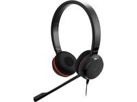 Jabra Evolve 30 II Stereo Kabelgebundenes Headset USB 3,5mm Klinke Geräuschunterdrückendes Mikrofon Busylight Inline-Steuerung Büro-Kopfhörer