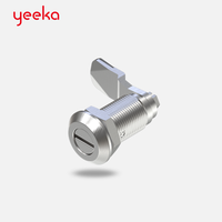 Loquet de panneau à quart de tour Yeeka 1420 en alliage de zinc/acier inoxydable de haute qualité, idéal pour les armoires de serveur