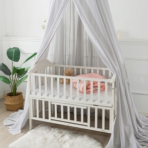 Blindaje EMF redondo Anti radiación cama dosel 99.99% malla recubierta de plata protección RF Bug-Off mosquitera y barrera RF - Product Image 3