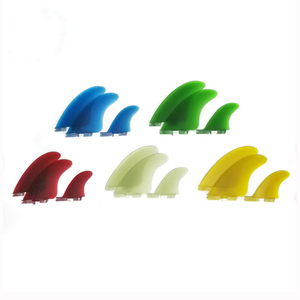 Aletas de Surf de doble Pestaña de fibra de vidrio personalizadas, conjunto de triple aleta, panal de abeja, conjunto MR <span class=keywords><strong>Twin</strong></span> + estabilizador/Power <span class=keywords><strong>Twin</strong></span> + remolque - Product Image 3