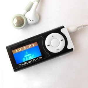 Giá bán buôn Kim Loại Cầm Tay mini kỹ thuật số Màn Hình LCD clip led MP3 Âm Nhạc Phương Tiện Truyền Thông Máy Nghe Nhạc Hỗ Trợ SD TF card với hướng dẫn sử dụng hướng dẫn sử dụng - Product Image 4