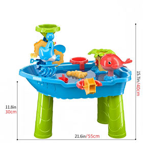 Jouets de plage d'été Table à eau multifonctionnelle pour enfants Ultimate Sand Water Play Experience Summer Outdoor Sensory Activity Toy - Product Image 5