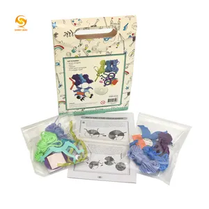 Shinyway conjunto de artesanato de espuma e feltro, kits de artesanato de crianças