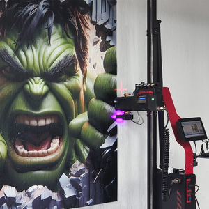 Taşınabilir Otomatik Yeni Ricoh DX7 UV Mürekkep Püskürtmeli Duvar Yazıcısı, Sanat Duvar Resimleri için Yüksek Hızlı ve Kolay Kullanım - Product Image 1