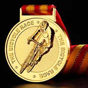 Prix d'usine — médaille <span class=keywords><strong>de</strong></span> <span class=keywords><strong>cycliste</strong></span> 5k, original, avec moule gratuit et Simple, gratuit - Product Image 2
