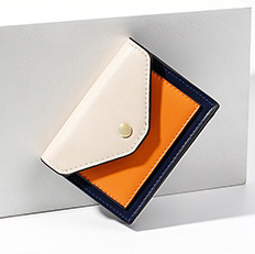 Monedero <span class=keywords><strong>de</strong></span> cuero PU con estampado <span class=keywords><strong>de</strong></span> piedra <span class=keywords><strong>de</strong></span> dos pliegues para mujer Cartera con cremallera <span class=keywords><strong>de</strong></span> múltiples ranuras a la moda con forro <span class=keywords><strong>de</strong></span> poliéster - Product Image 4