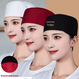 Chapeaux de restaurant japonais en stock pour l'exportation, chapeaux de travail pour serveurs et serveuses de restaurant occidental, accessoires pour hôtel - Product Image 1