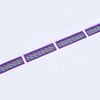 Étiquette de sécurité adhésive en forme de cœur holographique anti-contrefaçon avec code-barres et code unique pour l'emballage