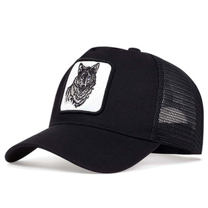 Cappellino da Baseball Unisex Elegante Casual Traspirante Anti-UV in Rete con Icone Animali, Design a 6 Pannelli Regolabile, Lavabile in Lavatrice - Product Image 1