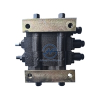 Pièces de chariot élévateur 2 bobines soupape de commande hydraulique pour Dalian CPCD50/CPCD60/CPCD70