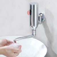 HY-258D CE Huiyi Smart mural automatique 180-Rotation capteur robinet nouveau Design sans contact en laiton corps lavage des mains école