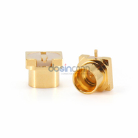 Conectores Angulares SMP SMT SMD para PCB, Conector Macho GPO SMP de CC-26.5GHz para PCB, Tipo Soldadura para Placa Impresa