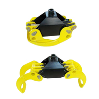Grappin à bois rotatif hydraulique pour excavateur OEM