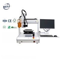 Machine de distribution de colle MAX Brand à vision CCD et contrôle PLC, distributeur automatique de bureau haute précision avec pompe à engrenages