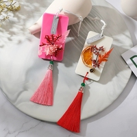 Tablettes de cire parfumée personnalisées de luxe pour la maison, pendentif décoratif pour voiture, parfum pour armoire, désodorisant, fondants pour la décoration intérieure