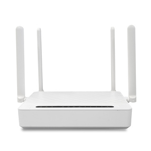 Nhà Sản xuất tại Trung Quốc giá rẻ giá mạng quang đơn vị 4ge + 2 * USB + VoIP + ax1800 2.4G 5G băng tần kép Wifi 6 GPON onu ONT Modem Router - Product Image 1