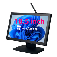 JESEN 18,5 "Pantalla táctil Windows10 Android 11 Restaurante KDS Sistema de visualización de cocina Gestión de comedor Punto de venta Todo en uno
