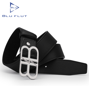 Fibbia per <span class=keywords><strong>Cintura</strong></span> Personalizzata, <span class=keywords><strong>Cintura</strong></span> in Pelle <span class=keywords><strong>di</strong></span> Vacchetta <span class=keywords><strong>di</strong></span> Lusso per Uomo, Cinture Classiche <span class=keywords><strong>di</strong></span> Design per Uomini - Product Image 6