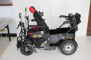 <span class=keywords><strong>Fauteuil</strong></span> roulant électrique cross-country à double siège 1000W avec jambe de levage électrique pour personnes handicapées - Product Image 5
