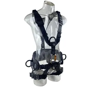 Fall Protection Full Body Veiligheidsgordel Met Dubbele Singels Lanyard Voor De Mens