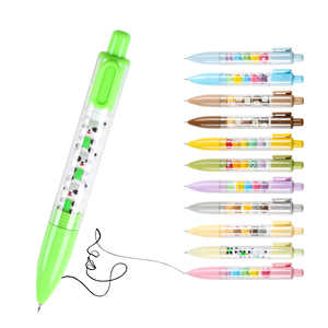 Customized Logo Creative Cute Cartoon Bread-Shaped Animals Plastic Gel Pen Promotional Kids Gift School Stationery Design Gifts - Product Image 1