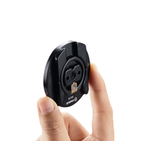 Support d'anneau de téléphone magnétique Fanaue MS-03 support multifonctionnel compatible avec les aimants avec support de bureau et adaptateur de trépied