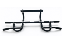Barre de traction multifonctionnelle robuste pour portillon, barre de traction multi-positions pour tractions, dips, sit-ups, entraînement de la partie supérieure du corps à domicile