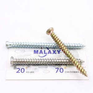 Ancre à tête hexagonale auto-perceuse pour béton Malaxy, boulons à fond hexagonal, clous faciles à démonter, rondelles, vis - Product Image 2