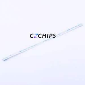 HX FFC-1.0-4P-150mm FFC Cable (Flexible Flat Cable) P=1mm Connector 4P 1mm 0.3mm Non-Inverting - Product Image 1