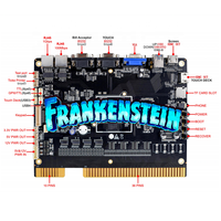Carte de jeu verticale Frankenstein HB pour écran 4K UHD, carte PCB à monnayeur pour machine de jeu d'arcade