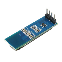 Modul OLED 0,91 inci 0,91" OLED putih/biru 128X32 Modul Layar OLED LCD LED 0,91" Komunikasi IIC