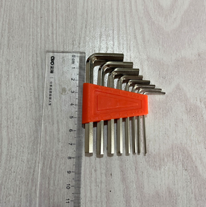 Juego de llaves <span class=keywords><strong>Allen</strong></span> multifuncional Herramienta de acero de brazo corto largo universal con Llaves hexagonales Sistema de medición métrica - Product Image 5