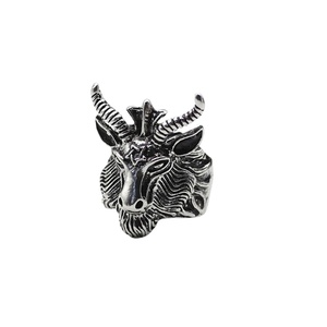 Tiger Anel para Homens Jóias Vintage Punk Mens Anéis Steampunk Oco Anéis de Aço Inoxidável de <span class=keywords><strong>Anime</strong></span> Hip Hop Dropshipping - Product Image 4