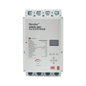 Overvoltage Disconnect Switches Moulded Case Circuit Breaker 1P 2P 3P 4P 3P+N 30A Xd 220kv 50hz Elcb Factory Automatic Reclosing