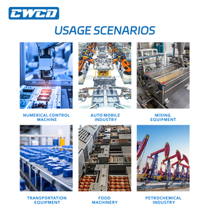 Motore CWCD ad Alta Rigidità 4KW Trifase Efficienza IE4 220V/380V a Connessione Diretta con Freno e Riduttore AC - Product Image 4