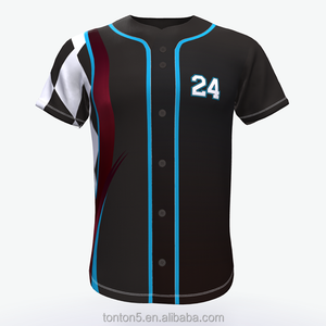 OEM Sublimation Baseball Jersey Baseball T-Shirts Großhandel - Product Image 3