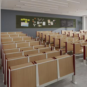 Morden thiết kế bài giảng bàn học funiture thoải mái Đại Học Bài Giảng ghế kim loại bền cho lớp học - Product Image 1