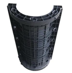 Molde Circular Profesional de ABS Encastrable para Pilares de 300mm, 350mm, 400mm y 450mm de Diámetro para Proyectos de Construcción de Hormigón - Product Image 1
