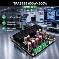 Carte d'amplificateur de puissance 2.0 canaux SAMP-200 TPA3255 600W+600W, module audio stéréo HIFI haute puissance pour home cinéma DIY OEM
