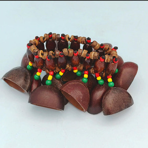 Bracelet et chevillère élastiques faits main en coquillages naturels, cadeau artisanal pour le yoga, la méditation et la décoration - Product Image 5
