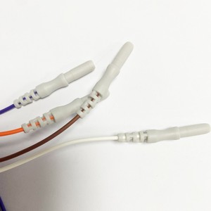 สายไฟอีอีจี Nihon Kohden Nicolinocheng, สายไฟอิเล็กโทรดอิเล็กโทรโมกราฟีแบบ Snap-on, สายไฟอิเล็กโทรดอิเล็กโทรโมกราฟี - Product Image 4