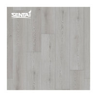 Anhui Sentai antideslizante WPC piso de vinilo interior SPC en la parte superior fabricante Panel compuesto de plástico con revestimiento UV para el aula