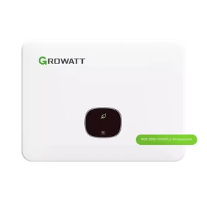 อินเวอร์เตอร์พลังงานแสงอาทิตย์แบบเชื่อมต่อกับระบบไฟฟ้าสาธารณะ Growatt ขนาด 5kW 10kW 30kW 50kW 80kW 100kW แบบไฮบริด รุ่น Growatt10KTL อินเวอร์เตอร์พลังงานแสงอาทิตย์แบบเชื่อมต่อกับระบบไฟฟ้าสาธารณะ Growatt - Product Image 1