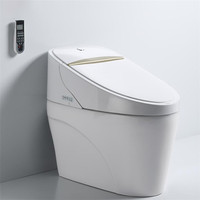 Bidet électrique intelligent en céramique, une pièce, pour salle de bains, moulage automatique, toilette, wc