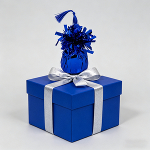 Party Love Peso Blue Electric - 12 Globos de Plástico Reutilizables para Cumpleaños, Uso en Interiores, Decoraciones para Fiestas, Novedad - Product Image 4